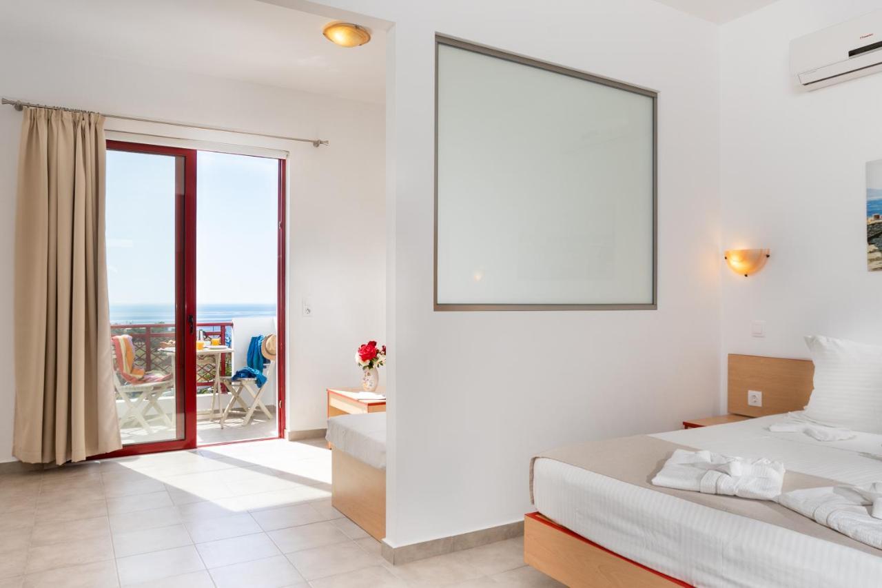 Bella Vista Stegna Aparthotel Archangelos  Eksteriør bilde
